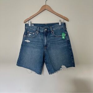 NWT GAP 8" Mid Rise '90s Loose Denim Bermuda Shorts